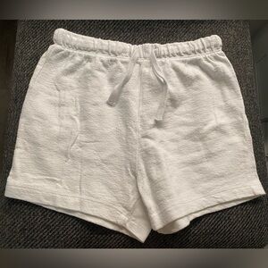 H&M Terrycloth Drawstring Shorts